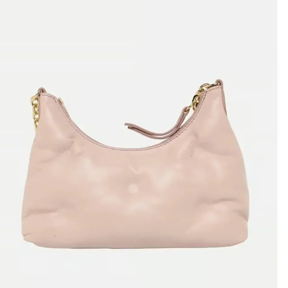 Maison Margiela's Glam Slam Micro Hobo Pink - Picture 3 of 8